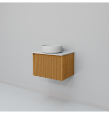 Тумба с раковиной Art Decco Elizabeth AEL06W11S300, 60 см, белый дуб