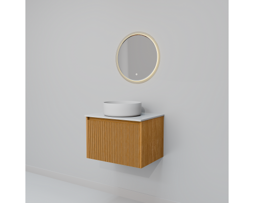 Комплект мебели Art Decco Elizabeth AEL06W11S3M0, 60 см, белый дуб