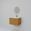 Комплект мебели Art Decco Elizabeth AEL06W11S2MF, 60 см, белый дуб