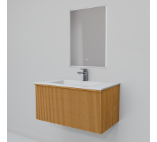 Комплект мебели Art Decco Andy AAN08W11S2MF, 80 см, белый дуб