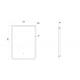 Комплект мебели Art Decco Andy AAN08W11S3M0, 80 см, белый дуб