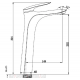 Комплект мебели Art Decco Andy AAN08W11S3MF, 80 см, белый дуб