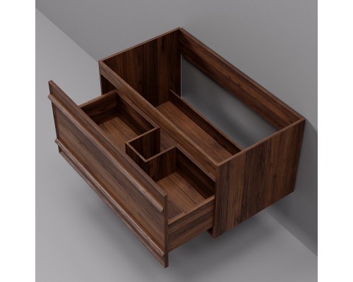 Комплект мебели Art Decco Bridget ABR08W22S1M0, 80 см, черный орех