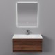 Комплект мебели Art Decco Bridget ABR08W22S1MF, 80 см, черный орех
