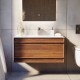 Комплект мебели Art Decco Bridget ABR08W22S1MF, 80 см, черный орех