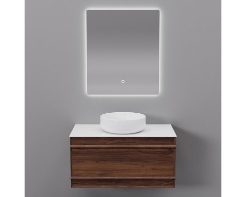 Комплект мебели Art Decco Bridget ABR08W22S3M0, 80 см, черный орех