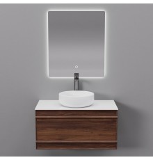 Комплект мебели Art Decco Bridget ABR08W22S3MF, 80 см, черный орех