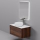 Комплект мебели Art Decco Bridget ABR08W22S3MF, 80 см, черный орех