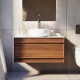 Комплект мебели Art Decco Bridget ABR08W22S3MF, 80 см, черный орех