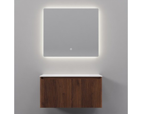 Комплект мебели Art Decco Camilla ACM08W22S1M0, 80 см, черный орех