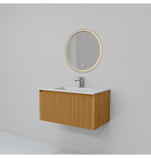 Комплект мебели Art Decco Elizabeth AEL08W11S1MF, 80 см, белый дуб