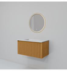 Комплект мебели Art Decco Elizabeth AEL08W11S2M0, 80 см, белый дуб