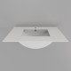 Комплект мебели Art Decco Elizabeth AEL08W11S2MF, 80 см, белый дуб