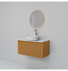Комплект мебели Art Decco Elizabeth AEL08W11S3MF, 80 см, белый дуб