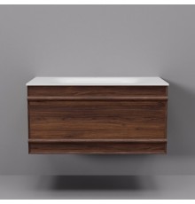 Тумба с раковиной Art Decco Bridget ABR08W22S100, 80 см, черный орех