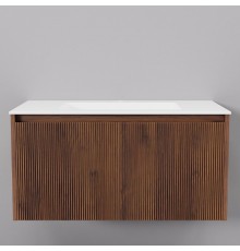 Тумба с раковиной Art Decco Camilla ACM08W22S200, 80 см, черный орех