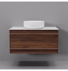 Тумба с раковиной Art Decco Bridget ABR08W22S300, 80 см, черный орех