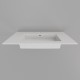 Тумба с раковиной Art Decco Elizabeth AEL08W11S100, 80 см, белый дуб