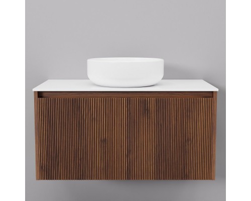 Тумба с раковиной Art Decco Camilla ACM08W22S300, 80 см, черный орех