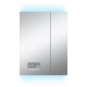 Зеркальный шкаф Art Decco Celestial Glow ACG06080MC, 60 см, сенсорный, подсветка, часы, bluetooth-динамик, антизапотевание