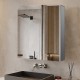 Зеркальный шкаф Art Decco Elysium Space AES07690MC, 76 см, с подсветкой, сенсорный, антизапотевание