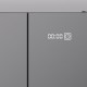 Зеркальный шкаф Art Decco Winter Glamour AWG12070MC, 120 см, сенсорный, подсветка, часы, bluetooth-динамик, антизапотевание