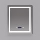 Зеркало Art Decco Crystal Harmony ACH06070M, 60 х 70 см, с подсветкой, сенсорное, антизапотевание, bluetooth-динамик, цифровые часы
