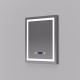 Зеркало Art Decco Crystal Harmony ACH06070M, 60 х 70 см, с подсветкой, сенсорное, антизапотевание, bluetooth-динамик, цифровые часы