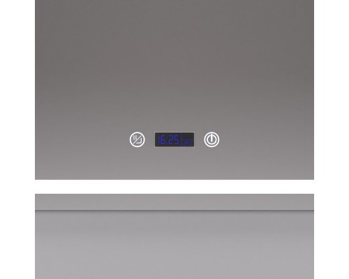 Зеркало Art Decco Crystal Harmony ACH06070M, 60 х 70 см, с подсветкой, сенсорное, антизапотевание, bluetooth-динамик, цифровые часы
