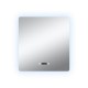 Зеркало Art Decco Baltic Bright ABB07680M, 76 х 81 см, с подсветкой, сенсорное, антизапотевание, bluetooth-динамик, цифровые часы