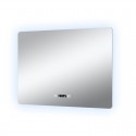 Зеркало Art Decco Baltic Bright ABB09080M, 91 х 81 см, с подсветкой, сенсорное, антизапотевание, bluetooth-динамик, цифровые часы