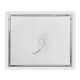 Зеркало Art Decco Baltic Bright ABB09080M, 91 х 81 см, с подсветкой, сенсорное, антизапотевание, bluetooth-динамик, цифровые часы