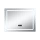 Зеркало Art Decco Crystal Clear ACC12090M, 122 х 91 см, с подсветкой, сенсорное, антизапотевание, bluetooth-динамик, цифровые часы