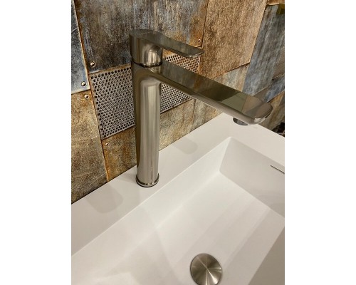 Смеситель для раковины Art Decco Celeste ACL028LSF, никель