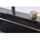 Кухонная мойка Art Decco Elegant Flow AEF116846, 68 см, со смесителем и дозатором, нержавеющая сталь, PVD графит