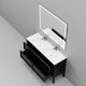 Комплект мебели ArtDecco Elisa 140 AES14F78D1MF черный дуб
