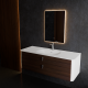 Комплект мебели ArtDecco Gabriella 120 AGB12W24S1M0 черный орех