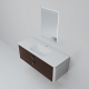 Комплект мебели ArtDecco Gabriella 120 AGB12W24S1M0 черный орех