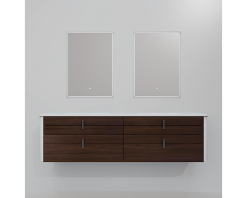 Комплект мебели ArtDecco Gabriella 150 AGB15W24D1M0 черный орех