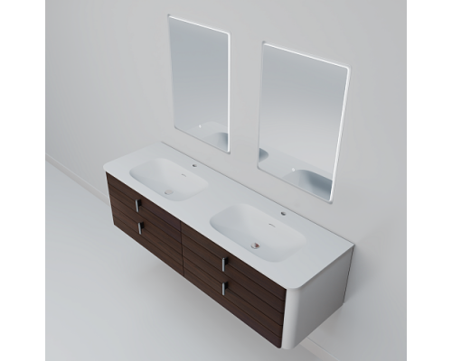 Комплект мебели ArtDecco Gabriella 150 AGB15W24D1M0 черный орех