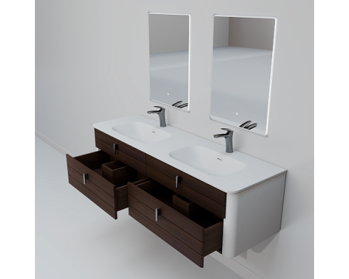 Комплект мебели ArtDecco Gabriella 150 AGB15W24D1MF черный орех