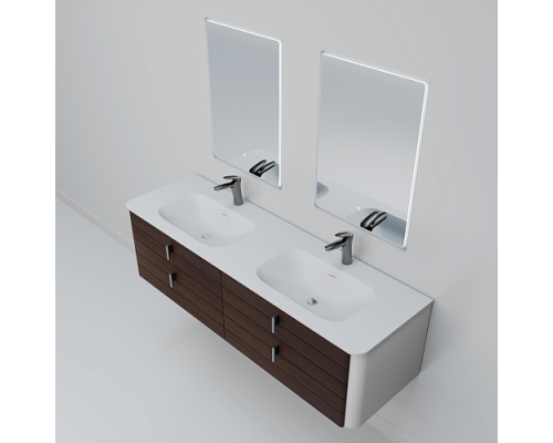 Комплект мебели ArtDecco Gabriella 150 AGB15W24D1MF черный орех