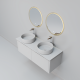 Комплект мебели ArtDecco Jacqueline 120 AJC12W34D3MF белый