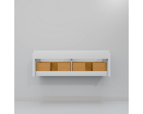 Комплект мебели ArtDecco Jacqueline 120 AJC12W34D3MF белый