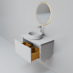 Комплект мебели ArtDecco Jacqueline 80 AJC08W34S3MF белый