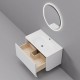 Комплект мебели ArtDecco Lucia 80 ALC08W43S1M0 серый