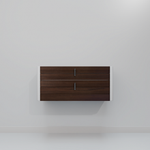 Тумба под раковину ArtDecco Gabriella 90 AGB09W24S000 подвесная, черный орех