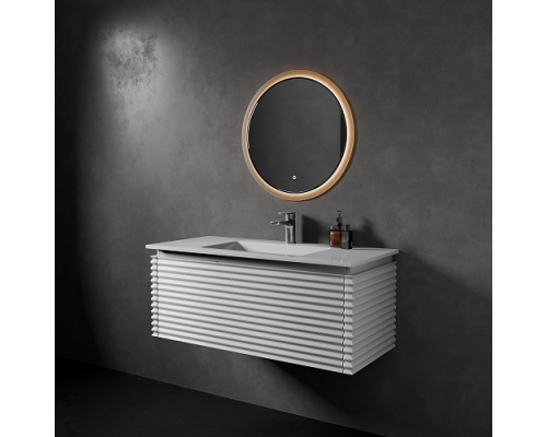 Тумба под раковину ArtDecco Jacqueline 100 AJC10W34S000 подвесная, белый