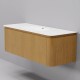 Тумба с раковиной ArtDecco Coco 120 ACC12W14S100 белый дуб