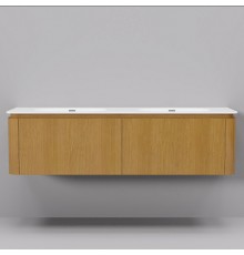 Тумба с раковиной ArtDecco Coco 150 ACC15W14D100 белый дуб
